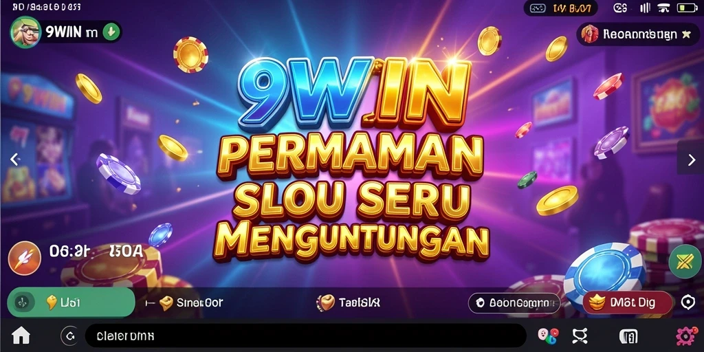 Tampilan gameplay 9WIN dalam permainan slot yang menghibur.