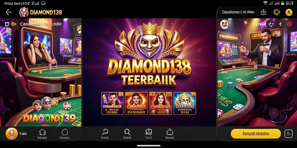 Screenshot gameplay Live Casino DIAMOND138 yang menegangkan.