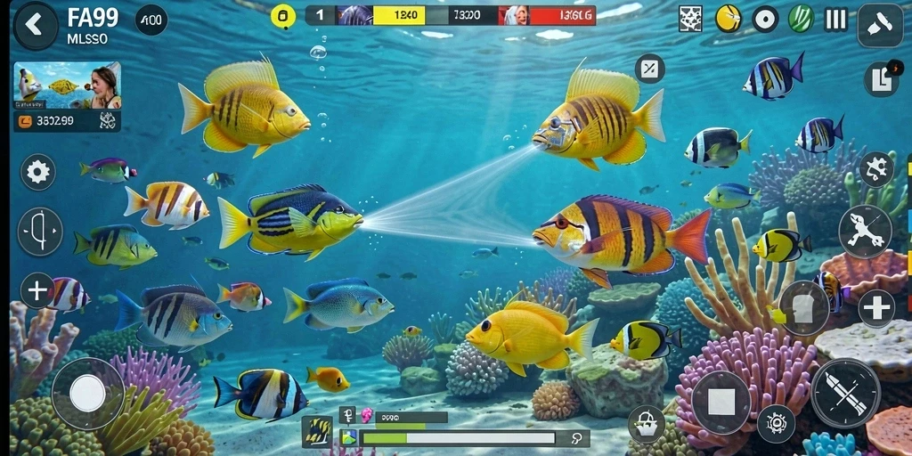Gameplay seru menembak ikan di FA99.