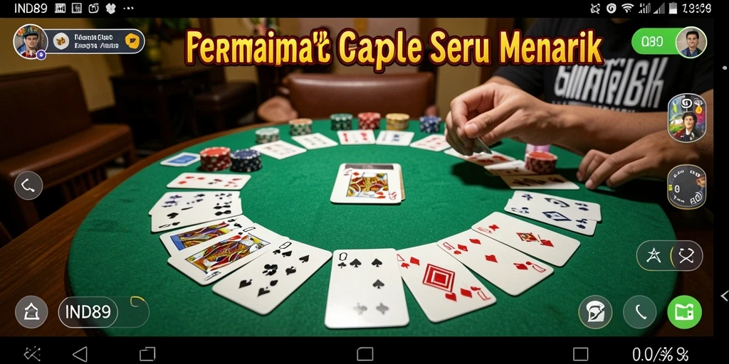 Tampilan gameplay seru dan interaktif di IND89.