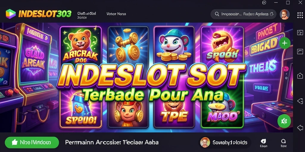 Tampilan gameplay seru di INDESLOT303 dengan efek visual yang menarik.