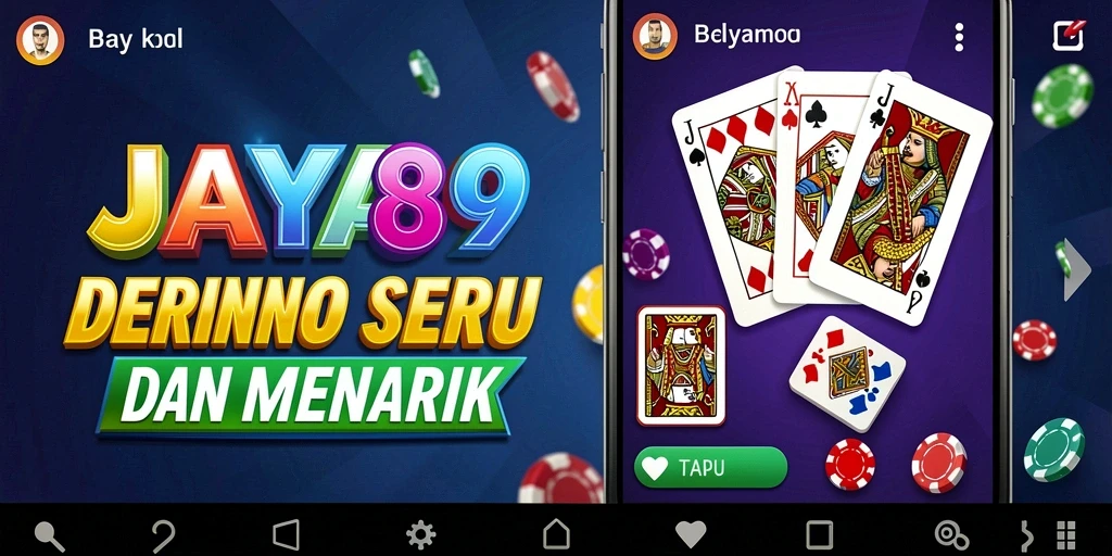 Gameplay seru Domino JAYA89 dengan grafis menarik.