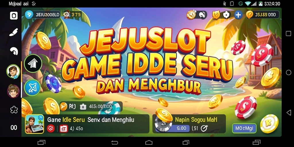 Tampilan gameplay JEJUSLOT dengan berbagai slot yang menghibur.