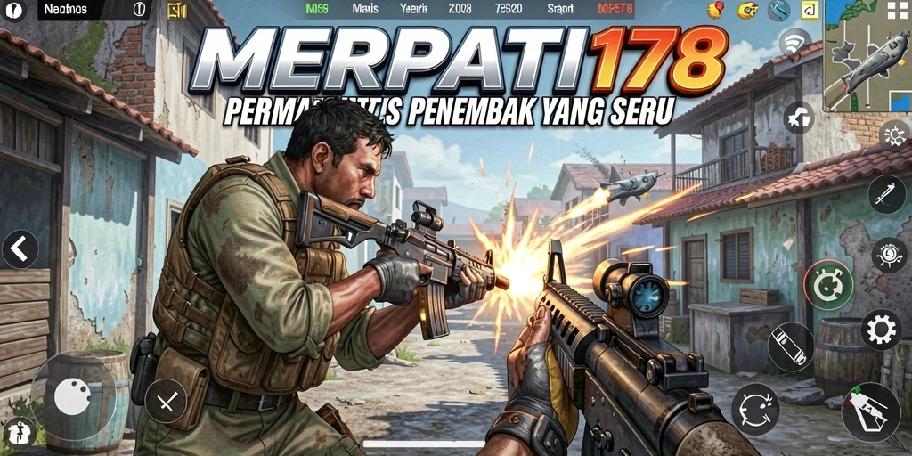 Tangkapan layar gameplay MERPATI178 menampilkan aksi pertarungan yang mendebarkan.