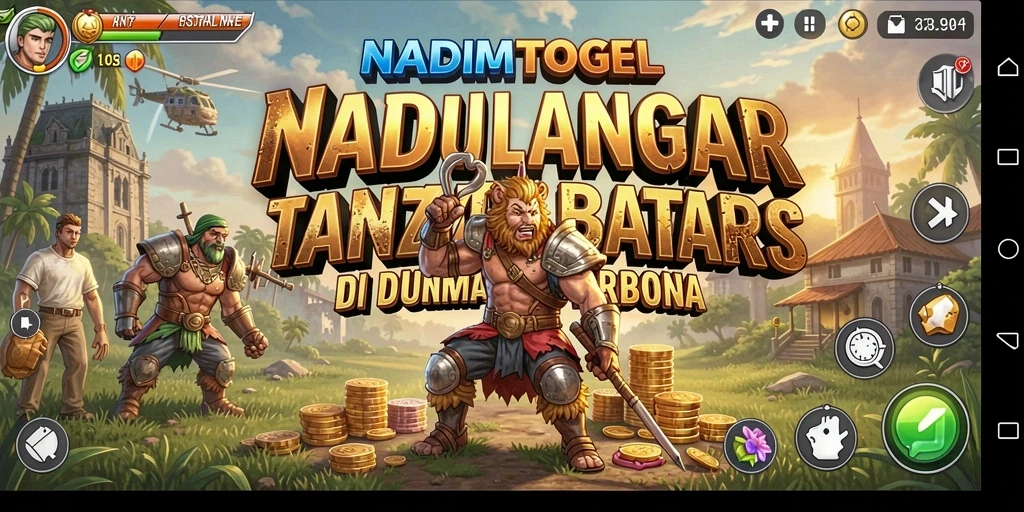 Tampilan gameplay <strong>NADIMTOGEL</strong> menampilkan petualangan epik di dunia terbuka.