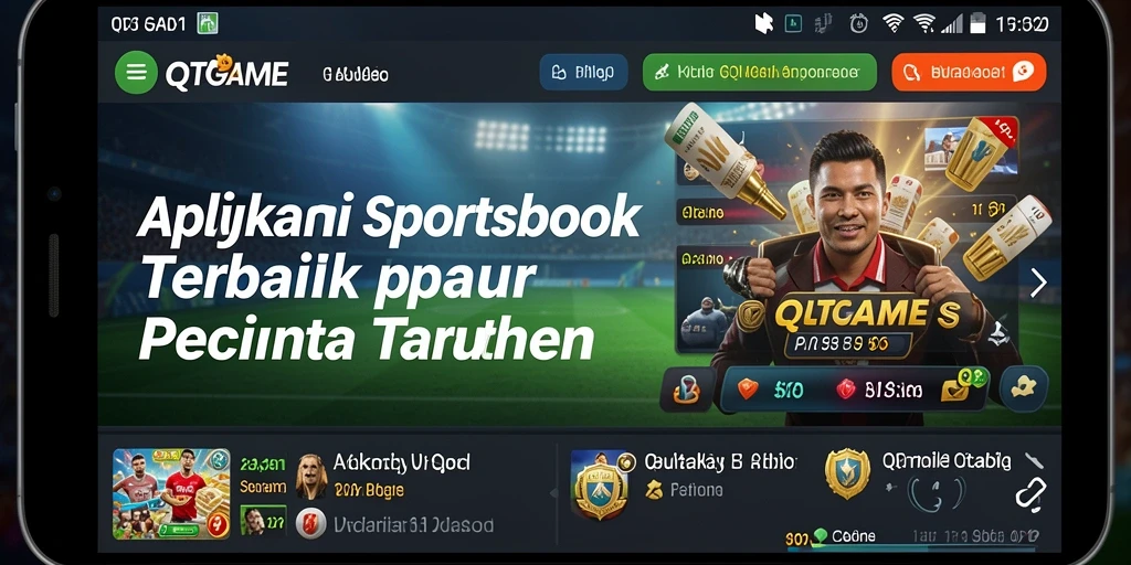 Tampilan gameplay QTGAME yang dinamis dan menarik.