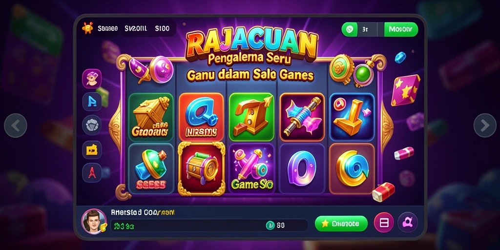 Tampilan gameplay slot yang menarik dan penuh warna.