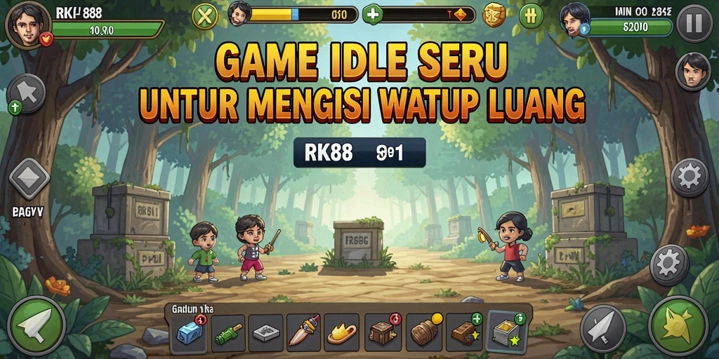 Tampilan gameplay RK88 yang menarik dan mudah dipahami.