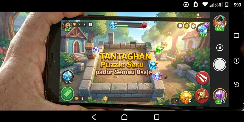 Gameplay S80 yang penuh tantangan dan strategi Puzzle