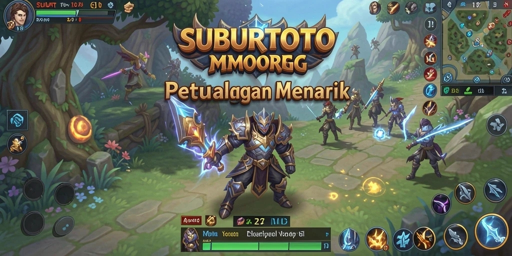 Tampilan gameplay epik dalam SUBURTOTO yang penuh aksi.