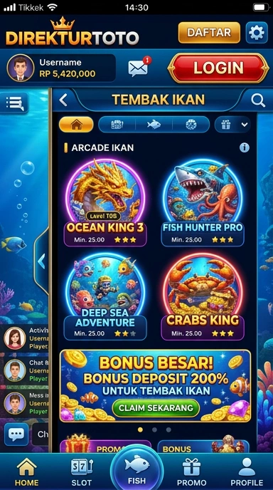 Antarmuka pengguna direkturtoto yang jelas dan mudah digunakan bagi semua kalangan.